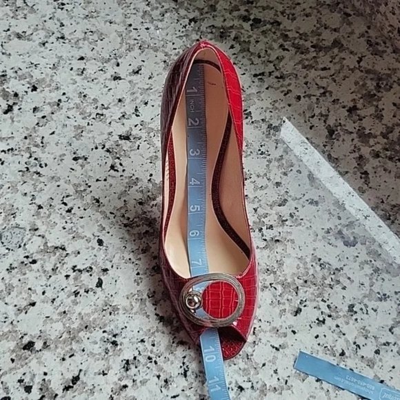 Casadei peeptoe pumps US sz 9.5 - Picture 15 of 15